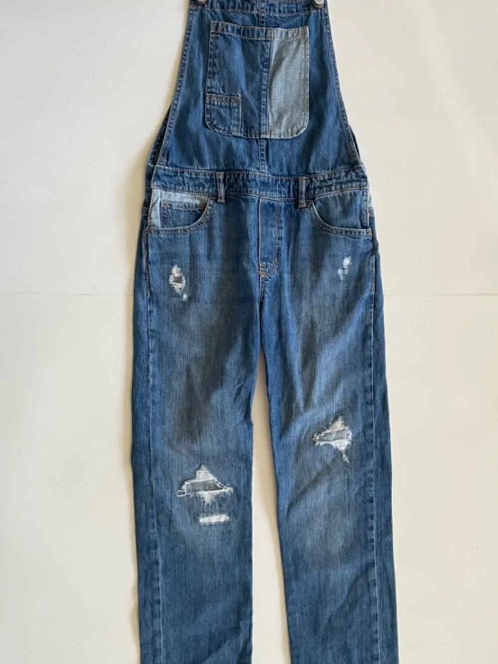 GapKids denim overall distressed size XL